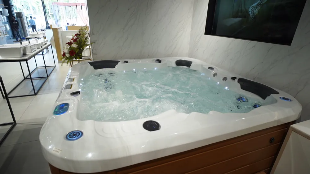 Jacuzzi and wellness spa bath at BGH Bathinda